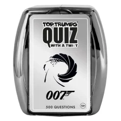 Winning Moves Top Trumps Quiz - James Bond 007| Familjespel