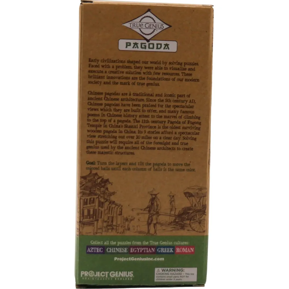Project Genius True Genius - Chinese Pagoda| Knep & Knåp