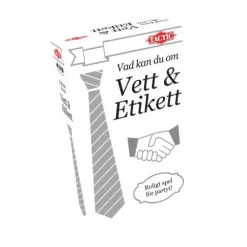Tactic Vad Kan Du Om Vett & Etikett| Festspel