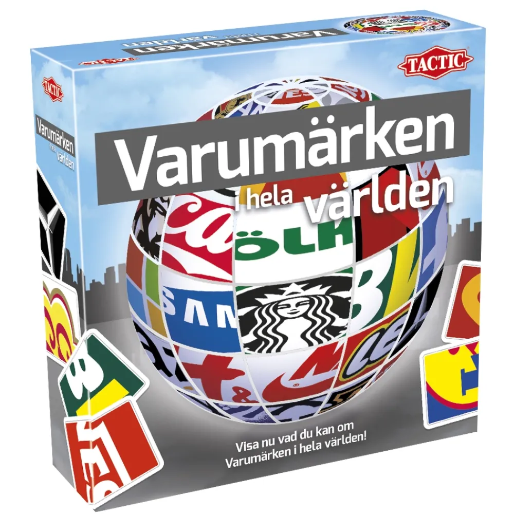 Tactic Varumarken I Hela Varlden| Familjespel