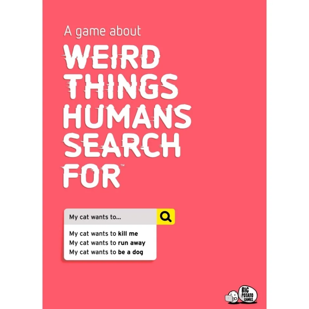 Big Potato Games Weird Things Humans Search For| Festspel
