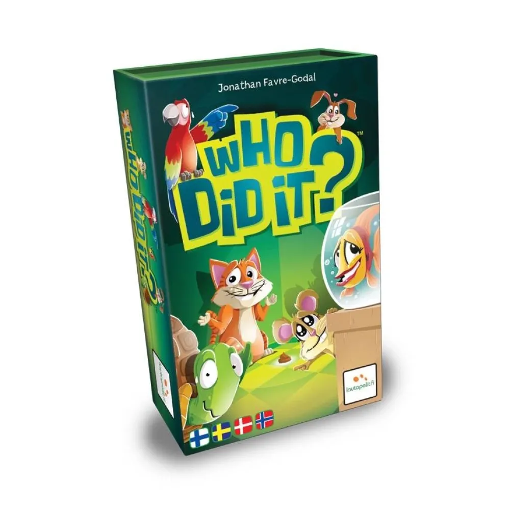 Lautapelit Who Did It? (Swe.)| Kortspel