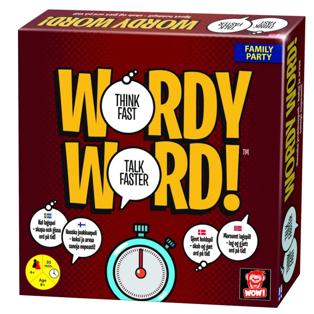 Wow! Wordy Word| Familjespel
